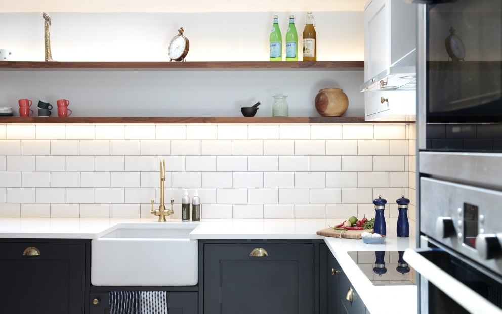 Muswell Hill refurbishment | Clean, contemporary kitchen | Interior Designers